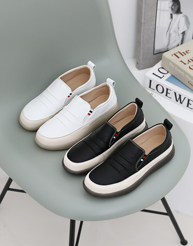 [소가죽] 인정핏 슬립온 4cm (111Z3)