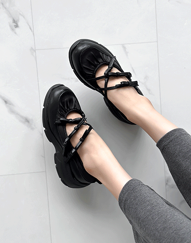 볼드핏 발레 스니커즈 5cm (821X7)